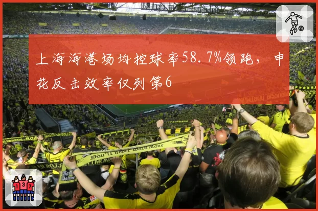 上海海港场均控球率58.7%领跑，申花反击效率仅列第6