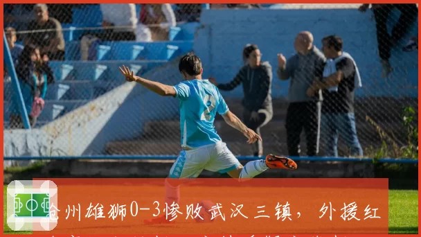 沧州雄狮0-3惨败武汉三镇,外援红牌离场成转折,主帅质疑主裁判尺度不一